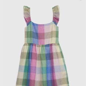 Girls Gap Easter plaid dress